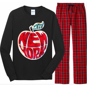 New York City Big Apple Long Sleeve Pajama Set