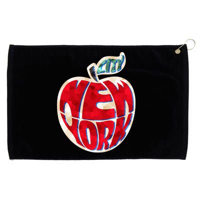 New York City Big Apple Grommeted Golf Towel