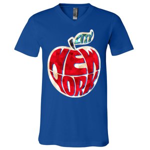 New York City Big Apple V-Neck T-Shirt