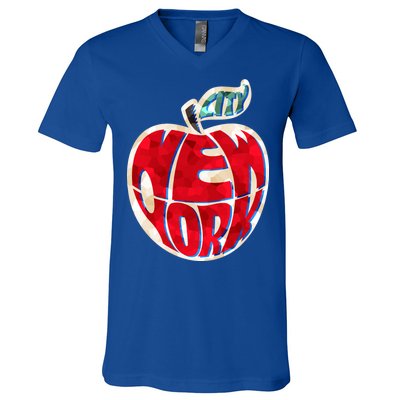 New York City Big Apple V-Neck T-Shirt