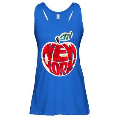 New York City Big Apple Ladies Essential Flowy Tank