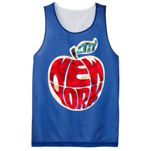 New York City Big Apple Mesh Reversible Basketball Jersey Tank