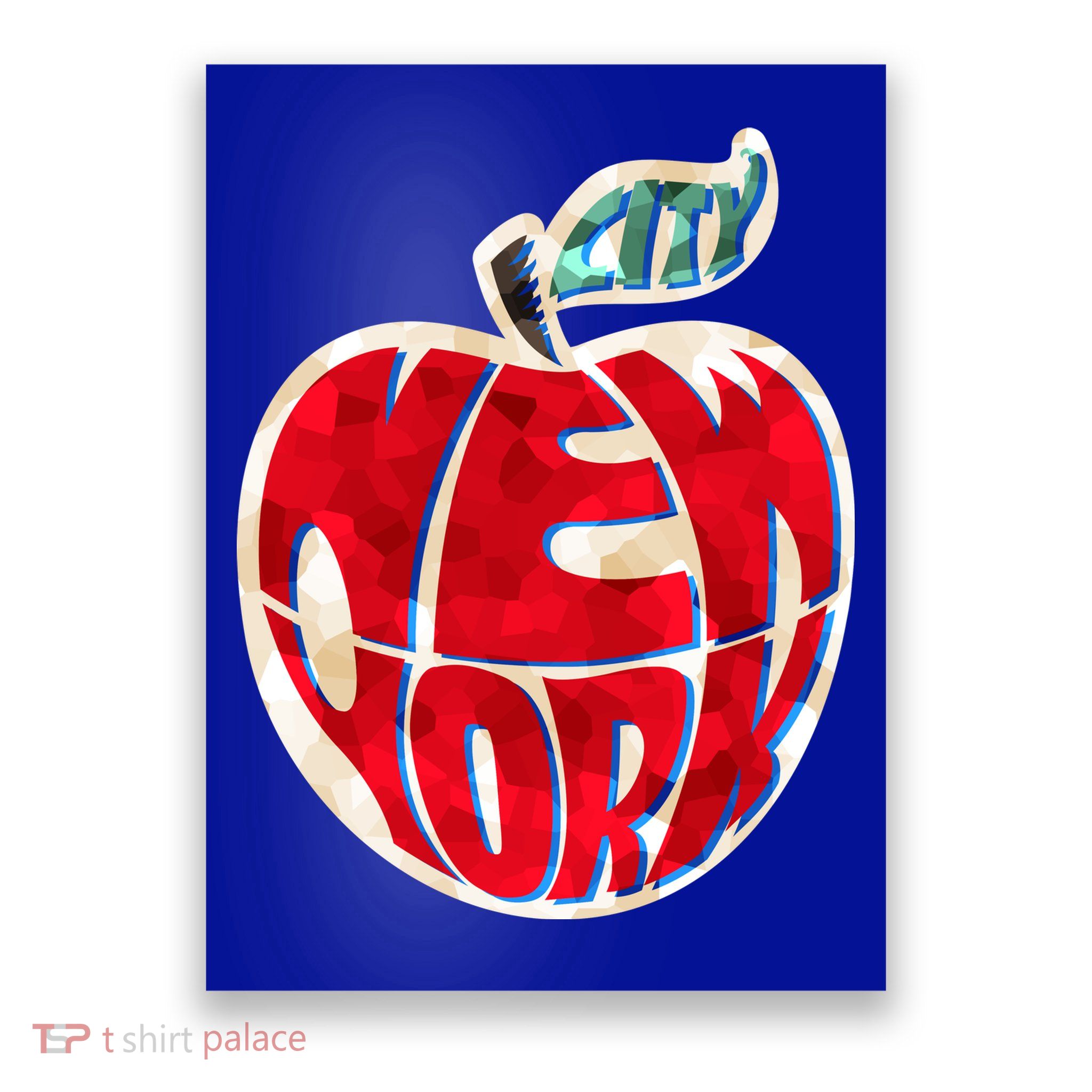 New York City Big Apple Poster