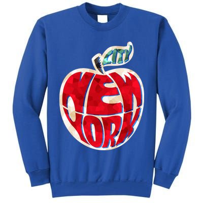 New York City Big Apple Tall Sweatshirt