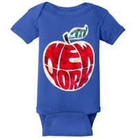 New York City Big Apple Baby Bodysuit