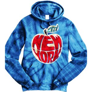 New York City Big Apple Tie Dye Hoodie