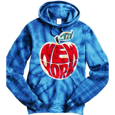 New York City Big Apple Tie Dye Hoodie