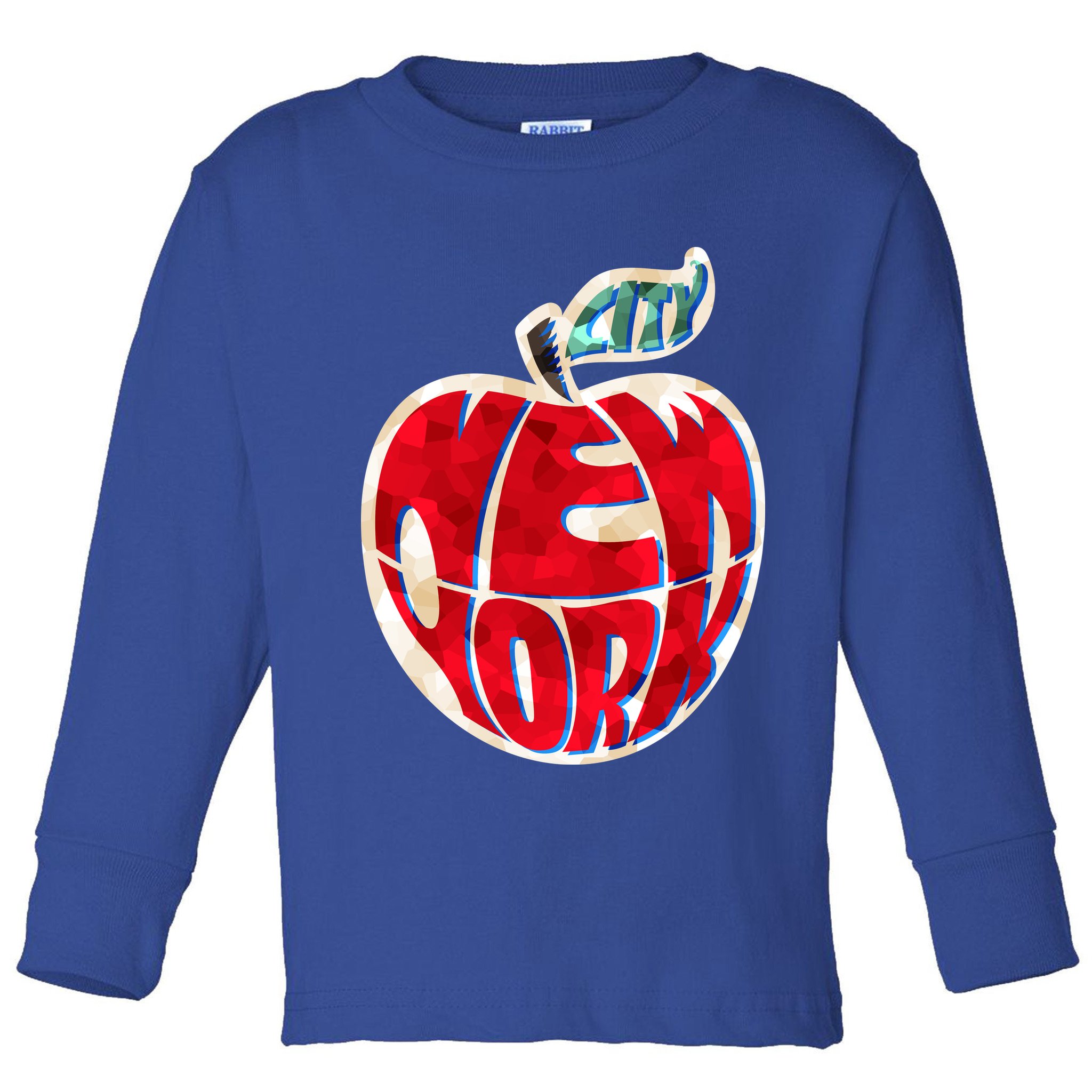 New York City Big Apple Toddler Long Sleeve Shirt
