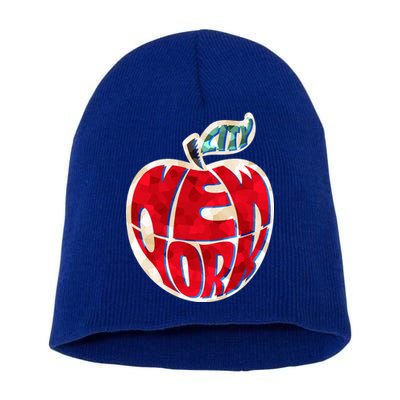 New York City Big Apple Short Acrylic Beanie