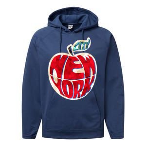 New York City Big Apple Performance Fleece Hoodie