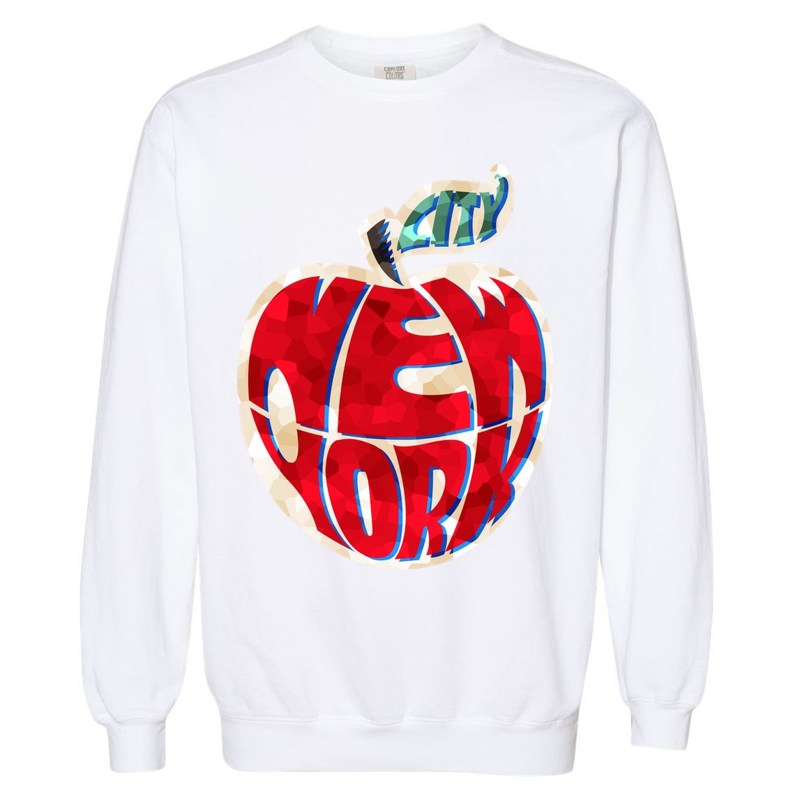 New York City Big Apple Garment-Dyed Sweatshirt