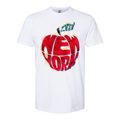 New York City Big Apple Softstyle® CVC T-Shirt