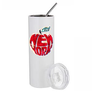 New York City Big Apple Stainless Steel Tumbler