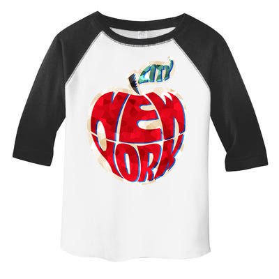 New York City Big Apple Toddler Fine Jersey T-Shirt