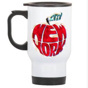 New York City Big Apple Stainless Steel Travel Mug