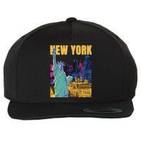 New York City Liberty Statue Wool Snapback Cap