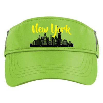 New York City Logo Adult Drive Performance Visor