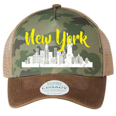 New York City Logo Legacy Tie Dye Trucker Hat