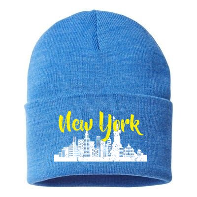 New York City Logo Sustainable Knit Beanie