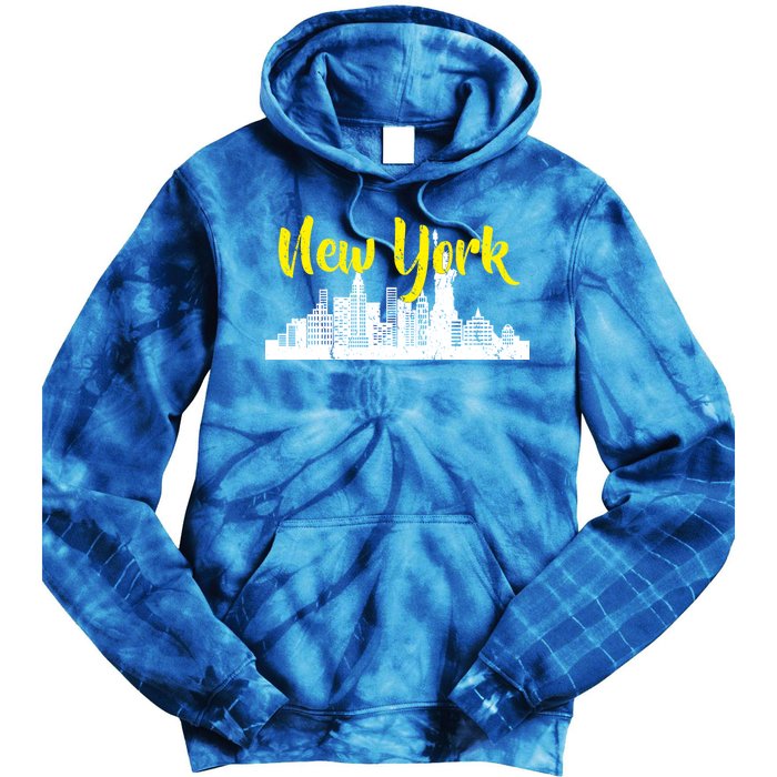 New York City Logo Tie Dye Hoodie