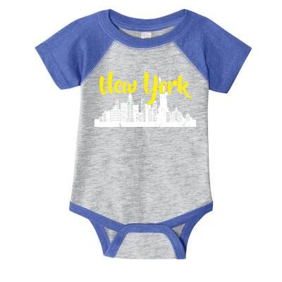 New York City Logo Infant Baby Jersey Bodysuit