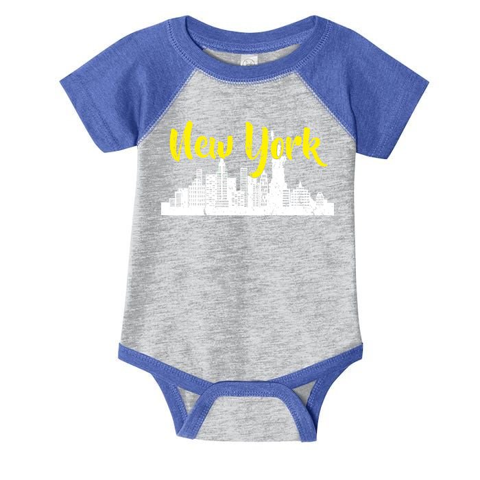 New York City Logo Infant Baby Jersey Bodysuit