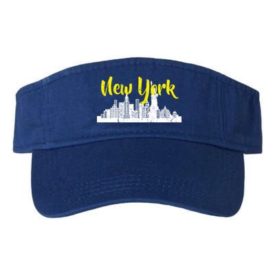 New York City Logo Valucap Bio-Washed Visor