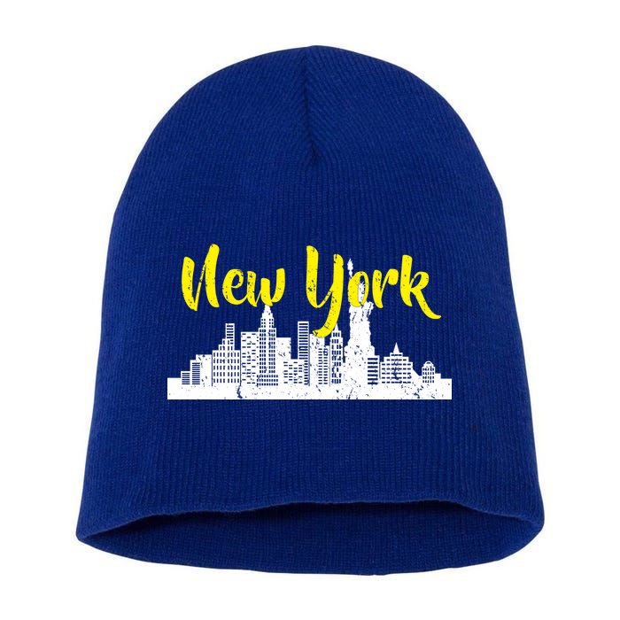 New York City Logo Short Acrylic Beanie