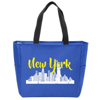 New York City Logo Zip Tote Bag