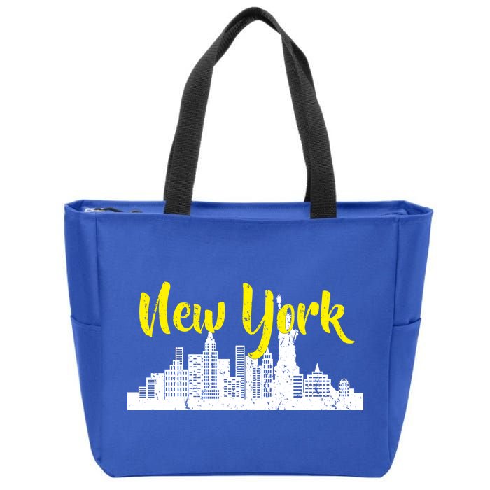 New York City Logo Zip Tote Bag