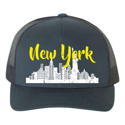 New York City Logo Yupoong Adult 5-Panel Trucker Hat