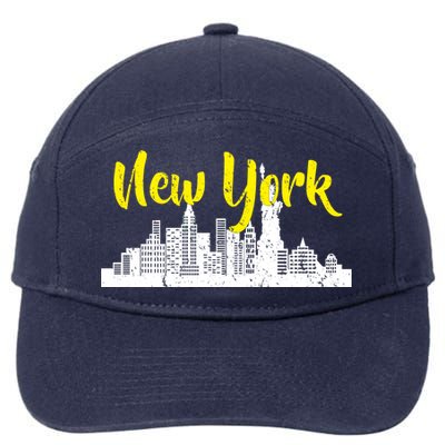 New York City Logo 7-Panel Snapback Hat