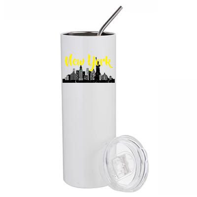 New York City Logo Stainless Steel Tumbler