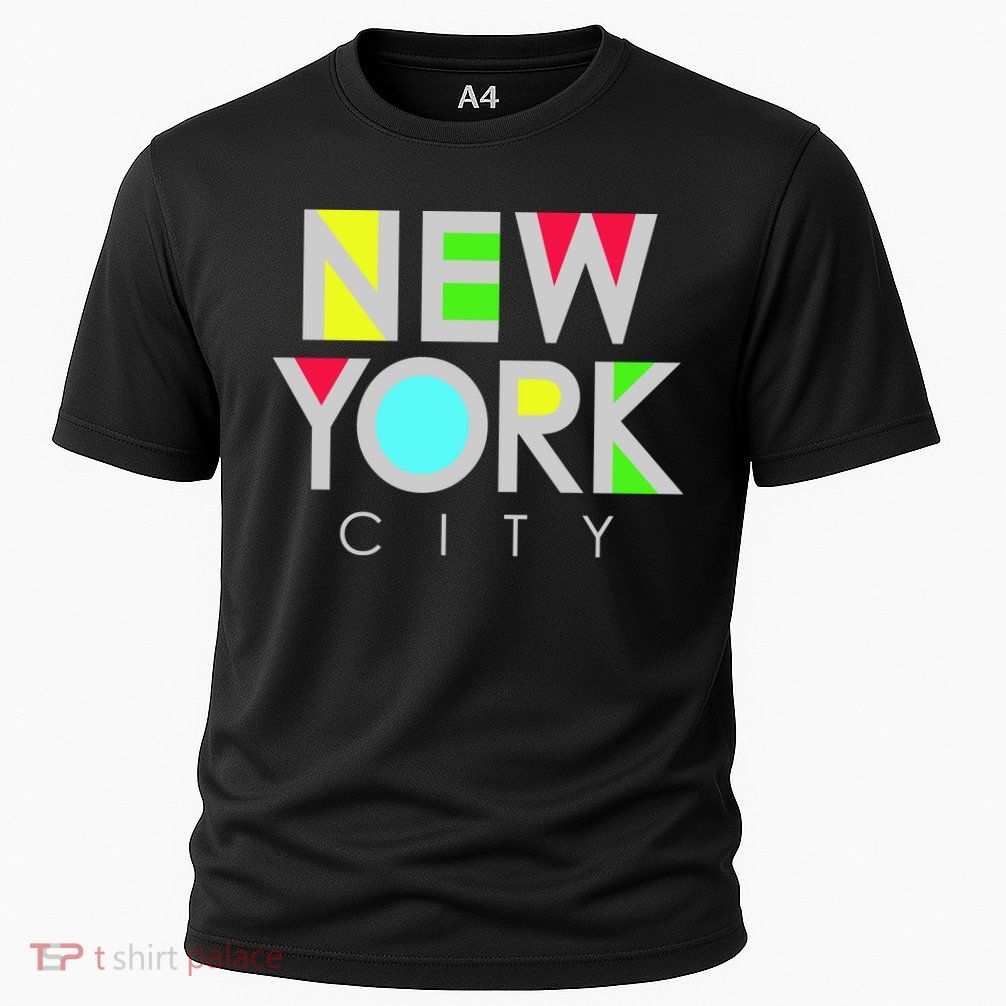 New York City Retro Cooling Performance Crew T-Shirt