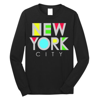 New York City Retro Long Sleeve Shirt