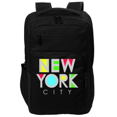 New York City Retro Impact Tech Backpack