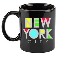 New York City Retro 11oz C Handle Ceramic Mug