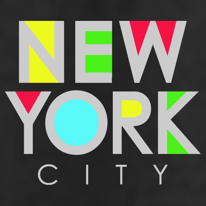 New York City Retro 11oz C Handle Ceramic Mug