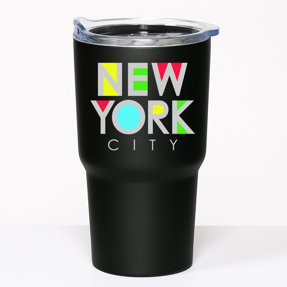 New York City Retro Tumbler