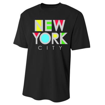 New York City Retro Performance Sprint T-Shirt