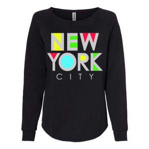 New York City Retro Womens California Wash Sweatshirt