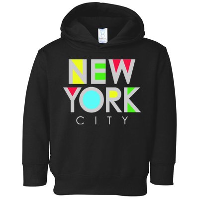 New York City Retro Toddler Hoodie