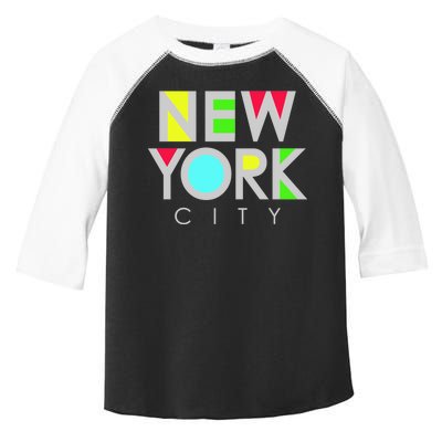 New York City Retro Toddler Fine Jersey T-Shirt