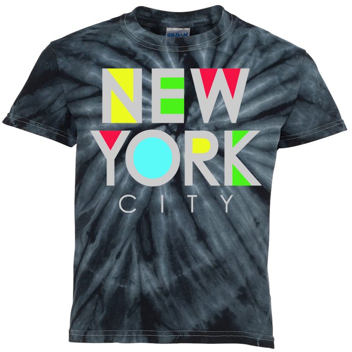 New York City Retro Kids Tie-Dye T-Shirt