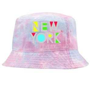 New York City Retro Tie-Dyed Bucket Hat