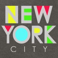 New York City Retro Cotton Canvas Backpack