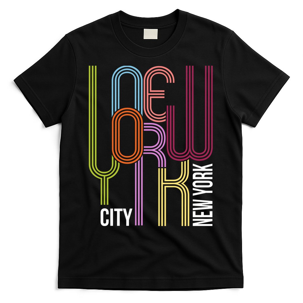 New York City Retro 80s Style T-Shirt