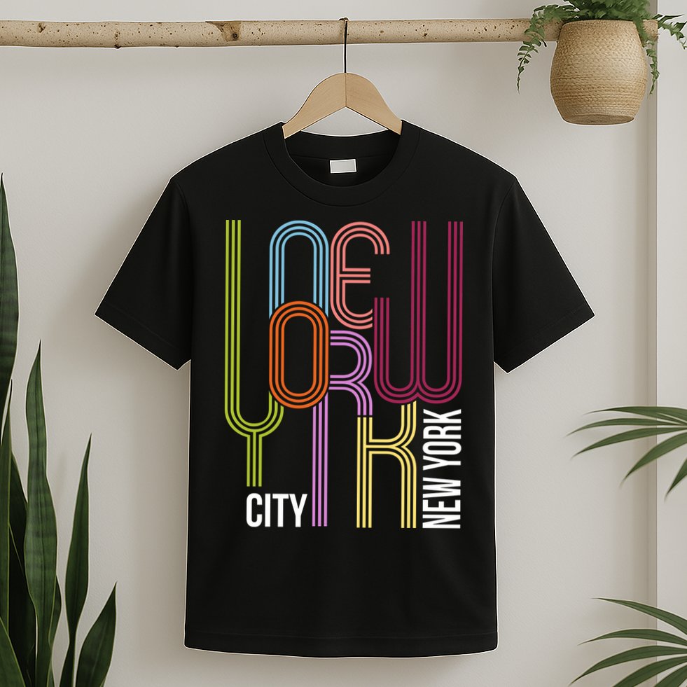 New York City Retro 80s Style T-Shirt