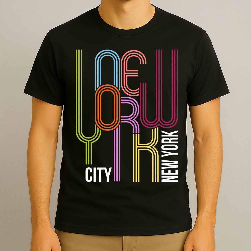 New York City Retro 80s Style T-Shirt