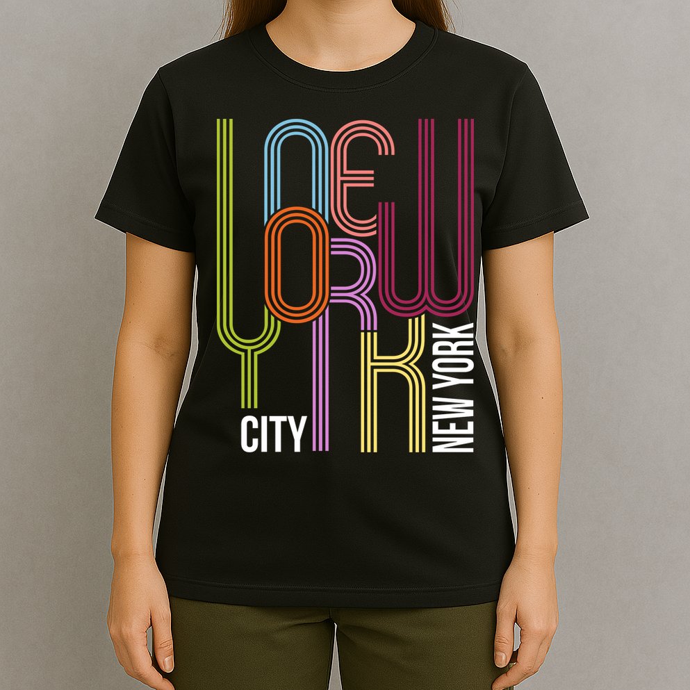New York City Retro 80s Style T-Shirt